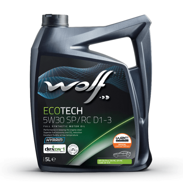 Масло моторное Wolf Ecotech 5W-30 SP/RC D1-3 5л