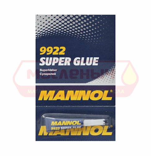 Клей секунда Mannol 2г MN9922