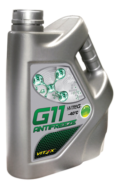 Жидкость охлаждающая Антифриз 40 G-11 Ultra 5кг зеленый