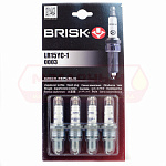 Свечи BRISK Super LR15YC-1 ВАЗ инжектор 8кл. 