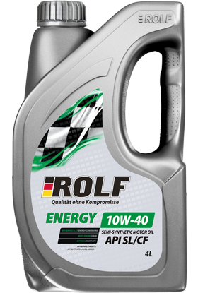 Масло моторное ROLF Energy 10w40 4л (пластик)