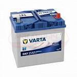 Аккумулятор VARTA Blue Dynamic Азия 60 Ah о/п  JIS D23L D47 (560 410)