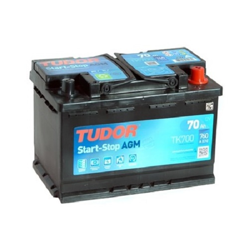 Аккумулятор TUDOR AGM  70 Ah о/п DIN L3 (TK700)