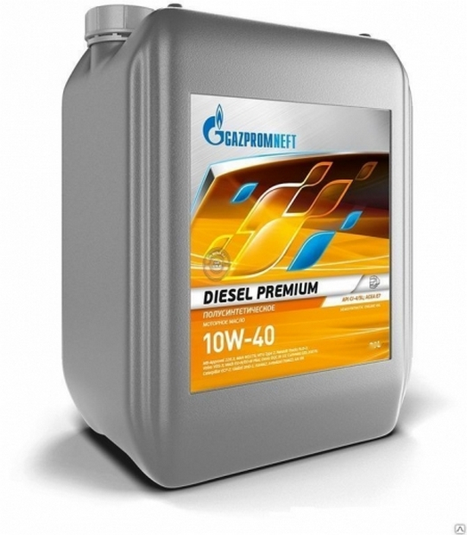 Масло моторное Газпромнефть Diesel Premium 10w40 10л CI-4/SL