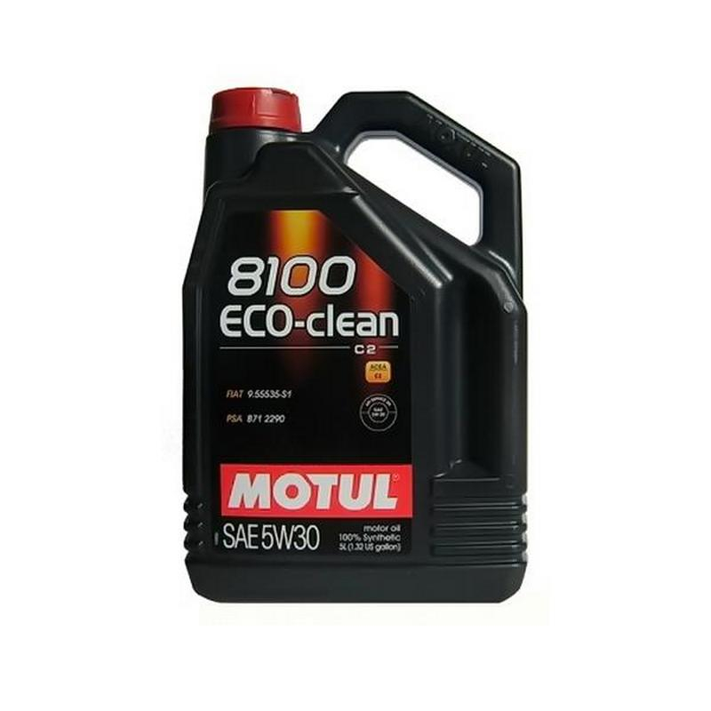 Масло моторное MOTUL 8100 Eco-Clean 5w30 5л Акция (5 по цене 4) 109537