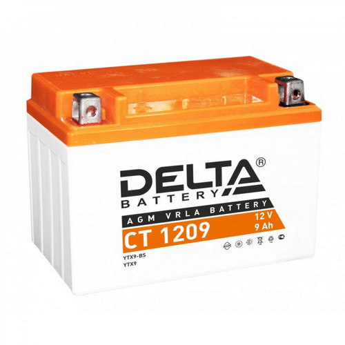Аккумулятор DELTA 12V-9 Ah CT1209