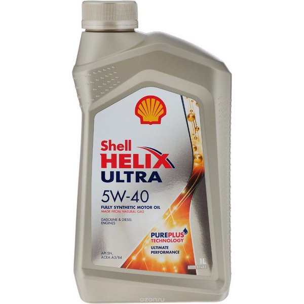 Масло моторное Shell Helix Ultra 5w40 SN/CF синт.1л