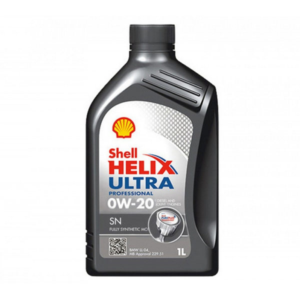 Масло моторное Shell Helix Ultra 0w20 SN 1л