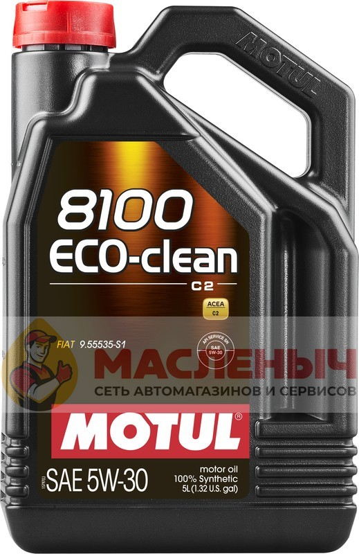 Масло моторное Motul 8100 Eco-Clean 5W-30 5л