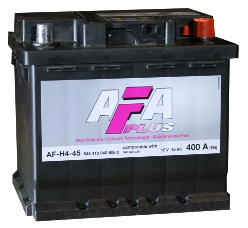Аккумулятор AFA PLUS 45 Аh  о/п DIN L1