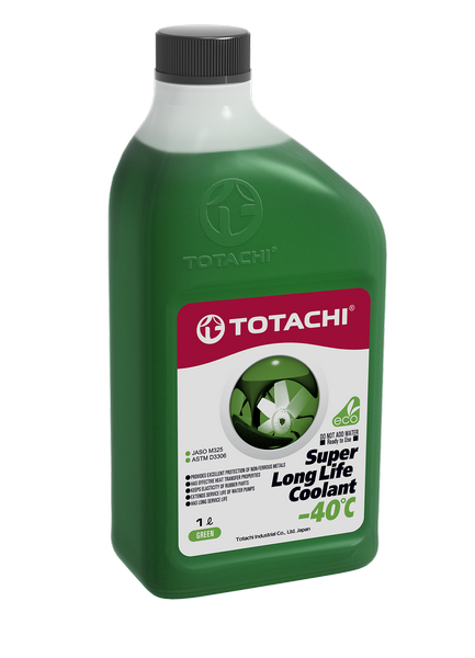 Антифриз TOTACHI Green -40C Гибридный 1л