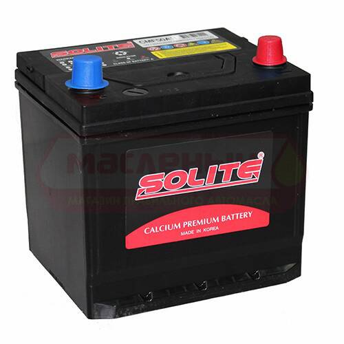 Аккумулятор Solite 6CT 50 (50D20L) о/п кубик