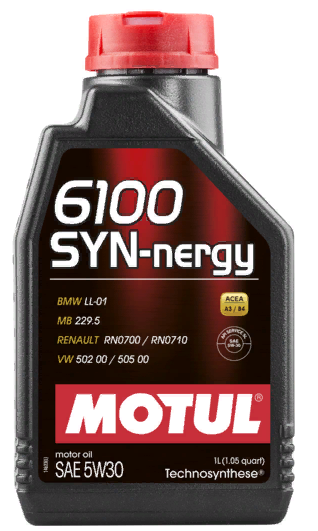Масло моторное MOTUL 6100 Synergie 5w30 1л 106521/107970