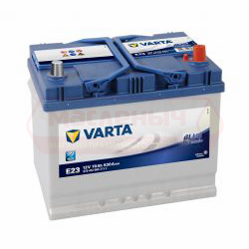 Аккумулятор VARTA Asia Blue D 70 Ah о/п  E23 (570 412)