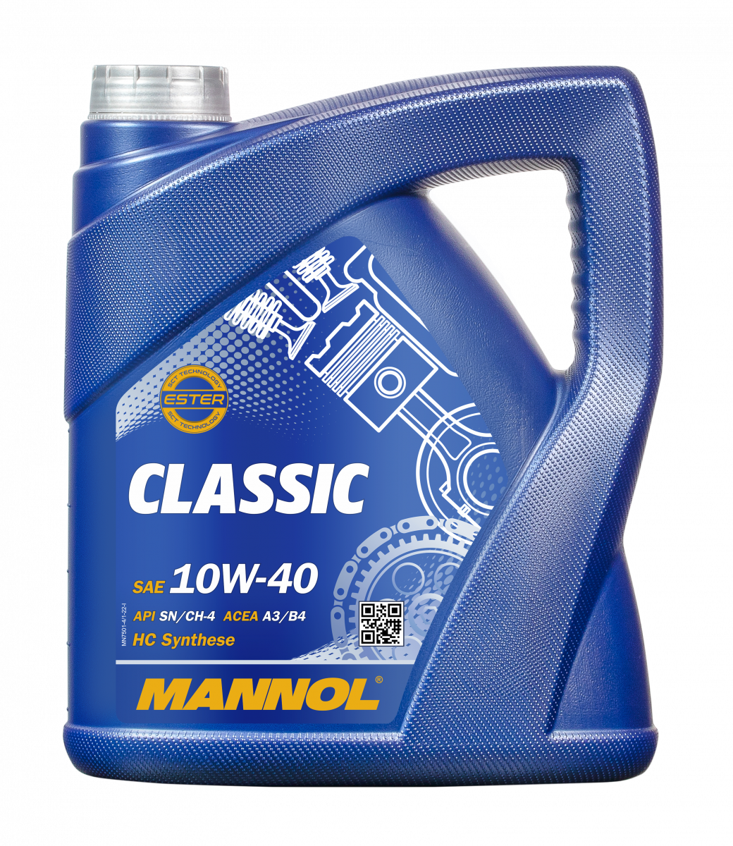 Масло моторное Mannol Classic 10w40 п/с 4л