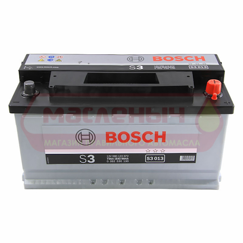 Аккумулятор Bosch Евро S3 013 90Ah 720А о/п 30130