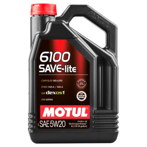 Масло моторное MOTUL 6100 Save-Lite 5w20 4л 108030