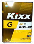 Масло моторное KIXX G 10w40 SL п/с 4л