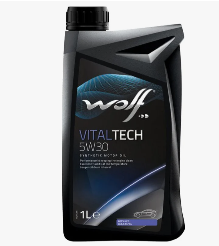 Масло моторное Wolf Vitaltech 5W-30 SL/CF 1л