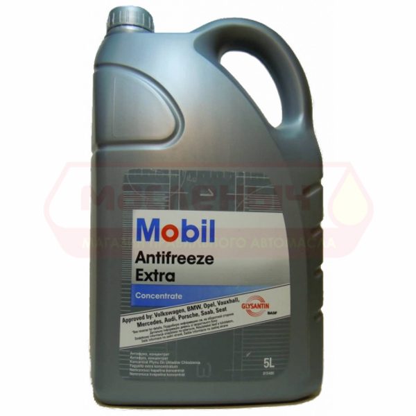 Жидкость охлаждающая Антифриз Mobil Antifrize Extra 5л