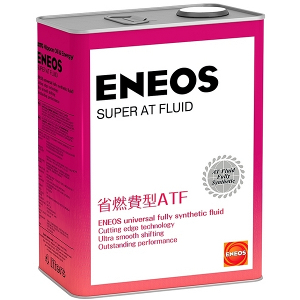 Масло трансмиссионное ENEOS Super AT Fluid 4л