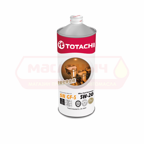 Масло моторное TOTACHI Ultra Fuel Fully Synthetic 5w20 SN 1л