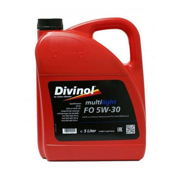 Масло моторное DIVINOL Multilight  5W30 FO 5л