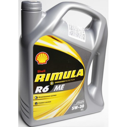 Масло моторное Shell Rimula R6 ME 5w30 4л