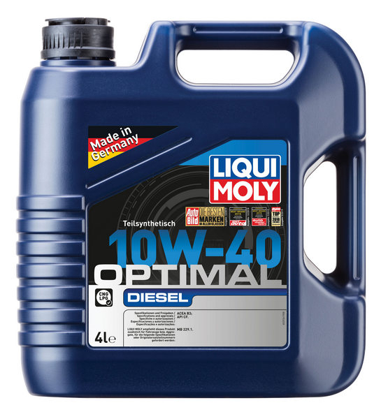 Масло моторное Liqui Moly 10w40 Optimal Diesel п/с 4л 3934