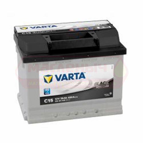 Аккумулятор VARTA Black D 56 Ah п/п  C15 (556 401)