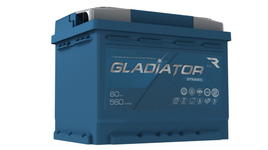 Аккумулятор Gladiator Dynamic 60 о/п
