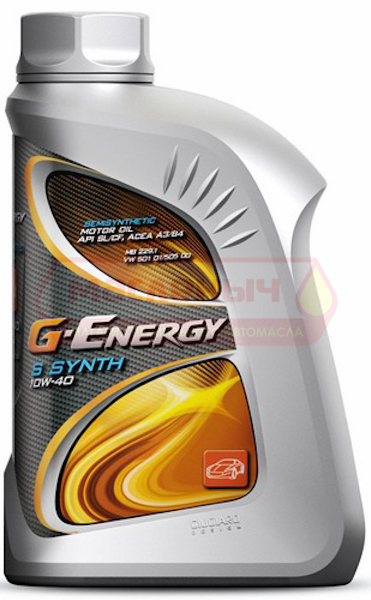 Масло моторное G-Energy S 10w40 Synth п/с 1л