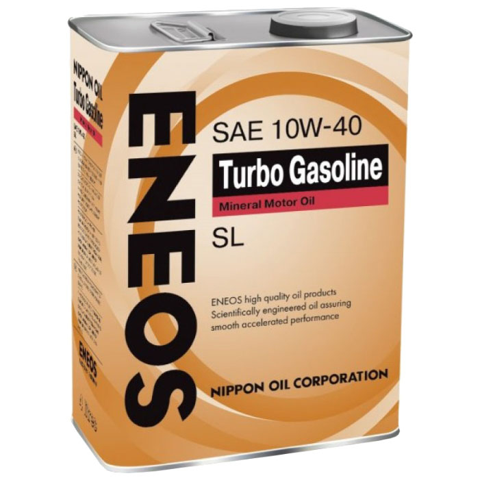 Масло моторное ENEOS SL Turbo Gasoline 10w40 мин.4л