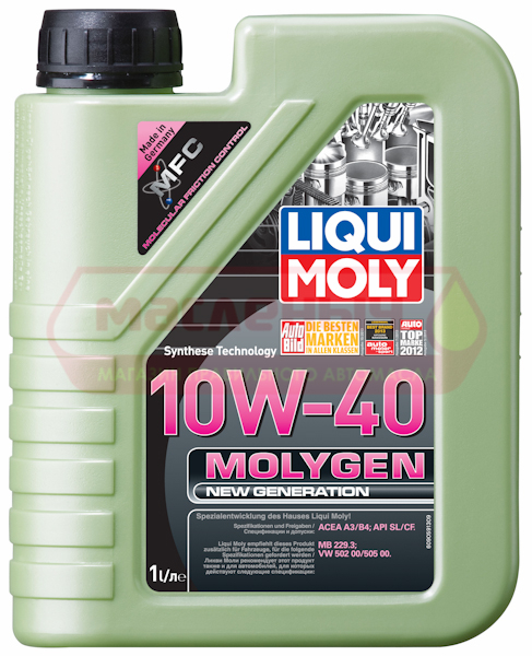 Масло моторное LIQUI MOLY 10w40 Molygen New Generation п/с 1л 9059